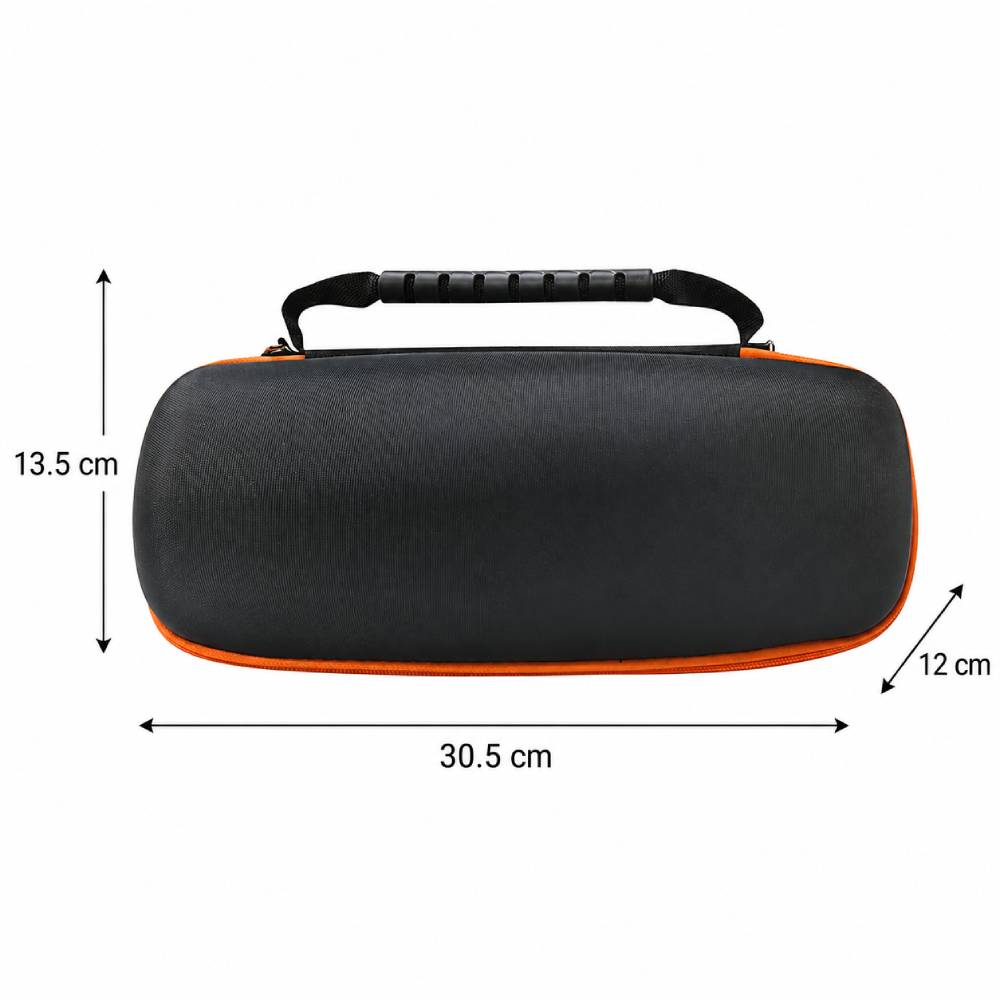 Imagen 2 del producto Estuche para parlante Roadtrip Charge 6 de JBL, nylon + EVA, rígido, protección contra golpes, rayones, caídas y polvo, negro